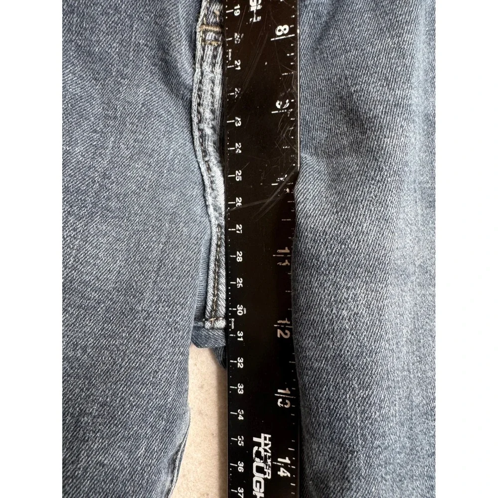 Lee Extreme Motion MVP Jeans Mens 44x29 Straight Fit Tapered Leg Dark Wash Blue